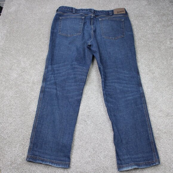 Duluth Jeans Mens 40x32 Blue DuluthFlex Ballroom Relaxed Fit Stretch Denim - Picture 6 of 15